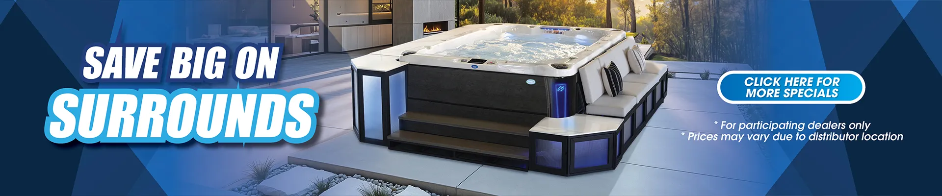 Calspas hot tub being used in a family setting - Elkhart